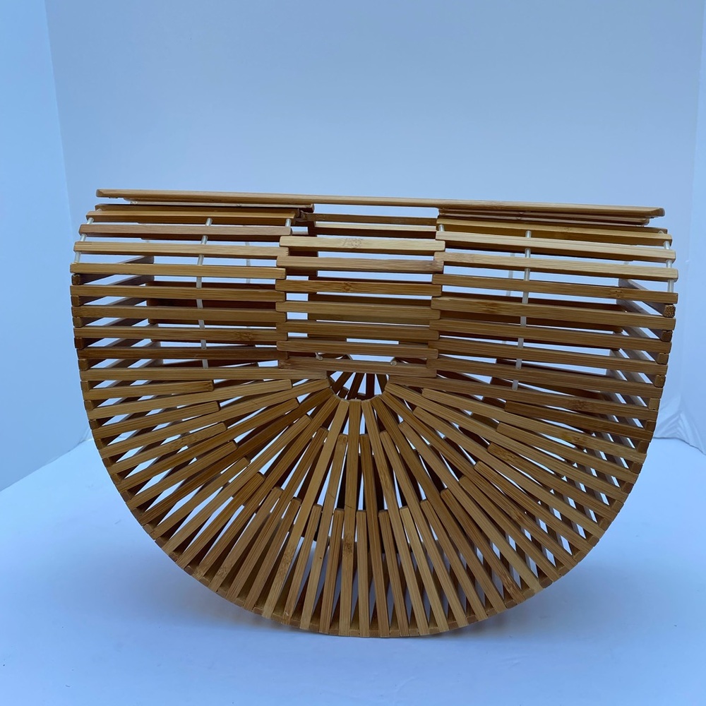 Sheike bamboo safari clutch bag brown - Picture 5 of 11